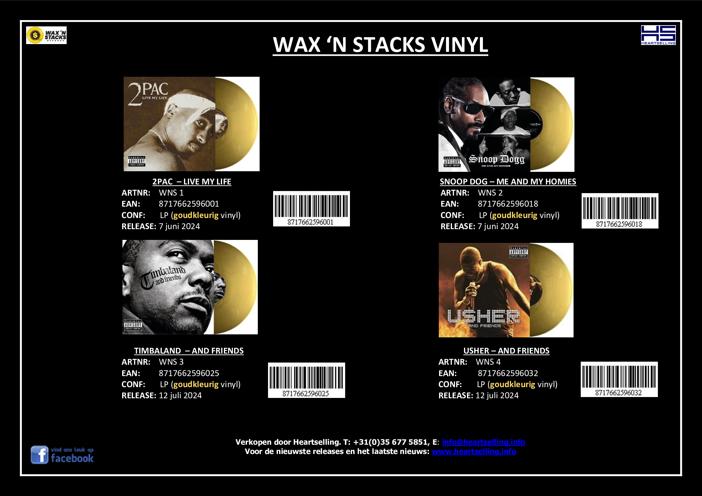 WAX 'N STACKS (VINYL)