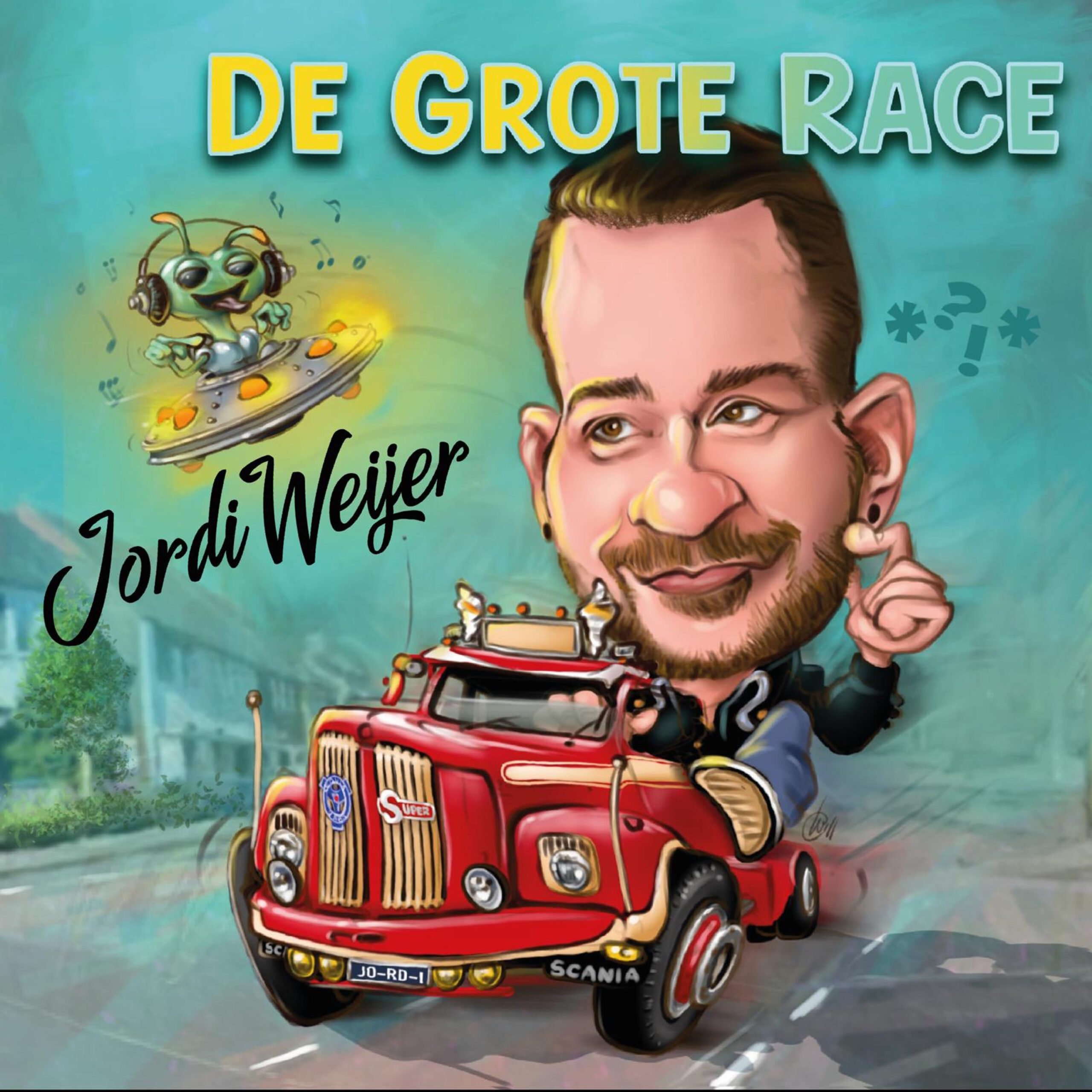 JORDY WEIJER - DE GROTE RACE (SINGLE)