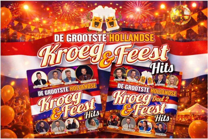 DIVERSE ARTIESTEN – DE GROOTSTE HOLLANDSE KROEG & FEESTHITS deel 1 & 2 (CD)
