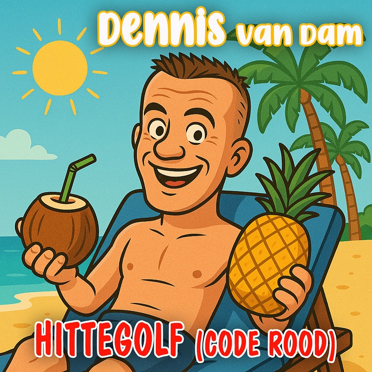 DENNIS VAN DAM - HITTEGOLF-CODE ROOD (SINGLE) DENNIS VAN DAM - HITTEGOLF-CODE ROOD (SINGLE)