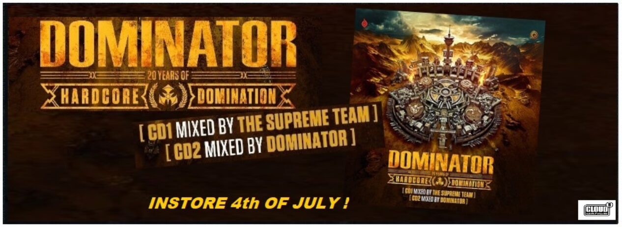 VARIOUS ARTISTS – DOMINATOR 2025 20 YEARS OF HARDCORE DOMINATION (CD)
