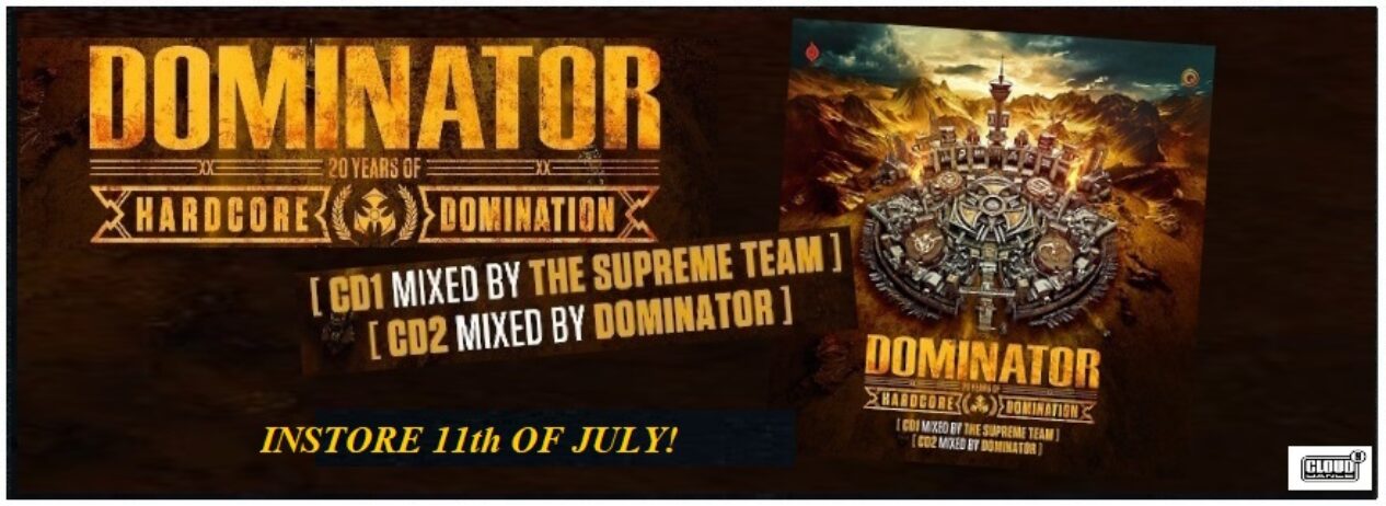 VARIOUS ARTISTS – DOMINATOR 2025 20 YEARS OF HARDCORE DOMINATION (CD)