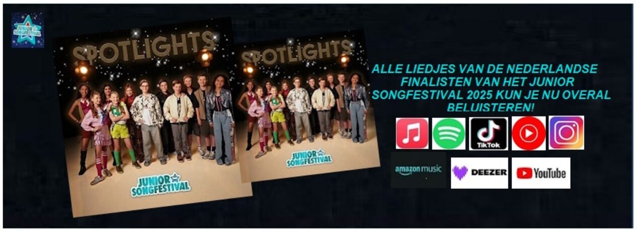 FINALISTEN JUNIOR SONGFESTIVAL 2025 (SINGLES)