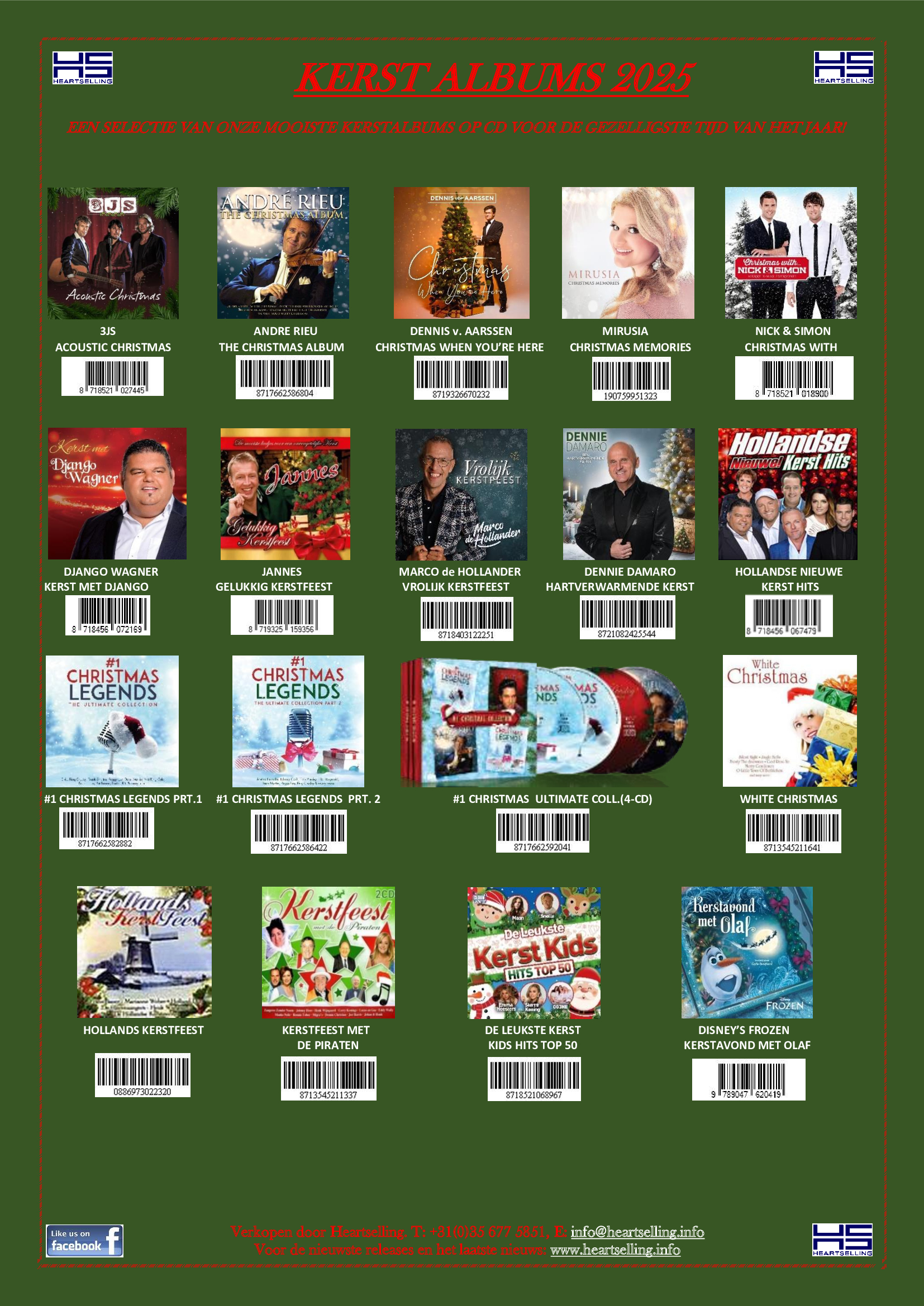 KERST ALBUMS 2025 (CD)