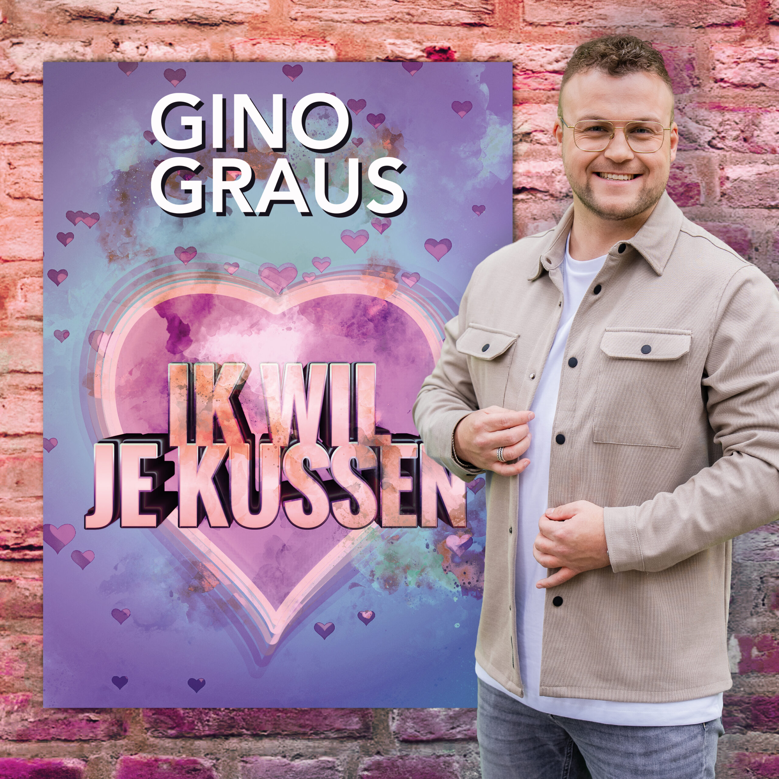 GINO GRAUS - IK WIL JE KUSSEN 2.0 (SINGLE)